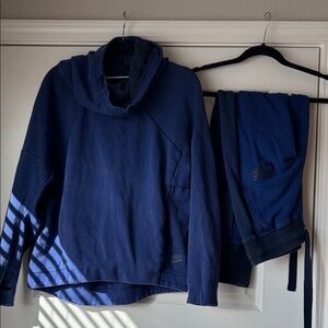 Blue Nike Hoodie and Sweats Set